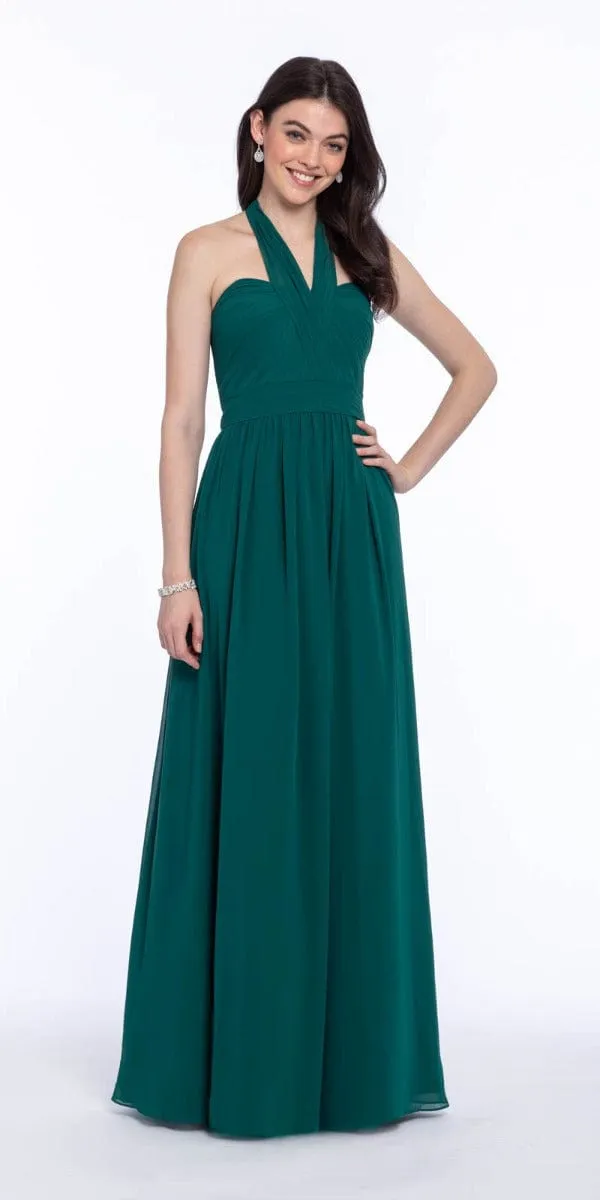 Tie Neck Halter Dress - Petite